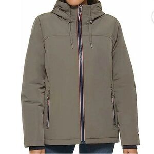 Tommy Hilfiger Gray Windbreaker Jacket